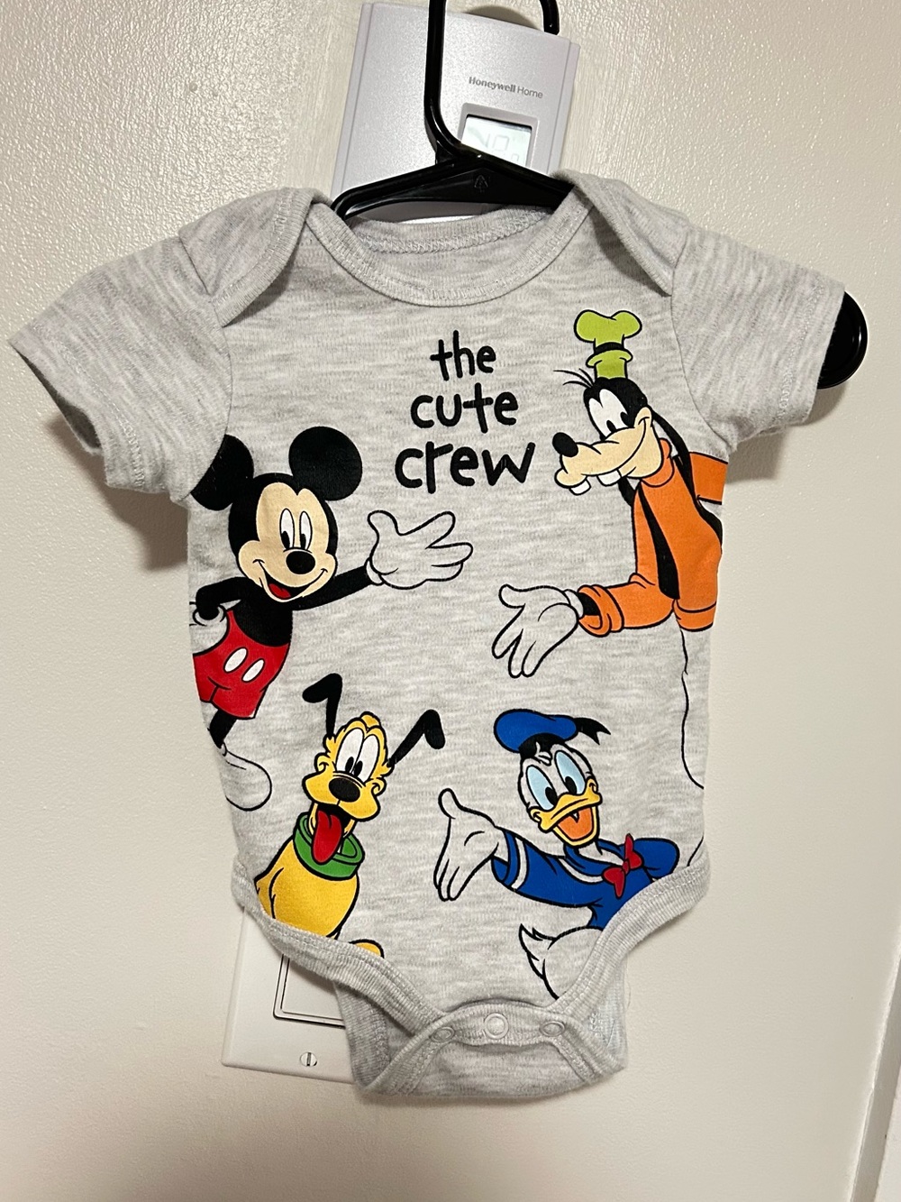 Disney Gray "The Cute Crew" Character Graphic One-Piece